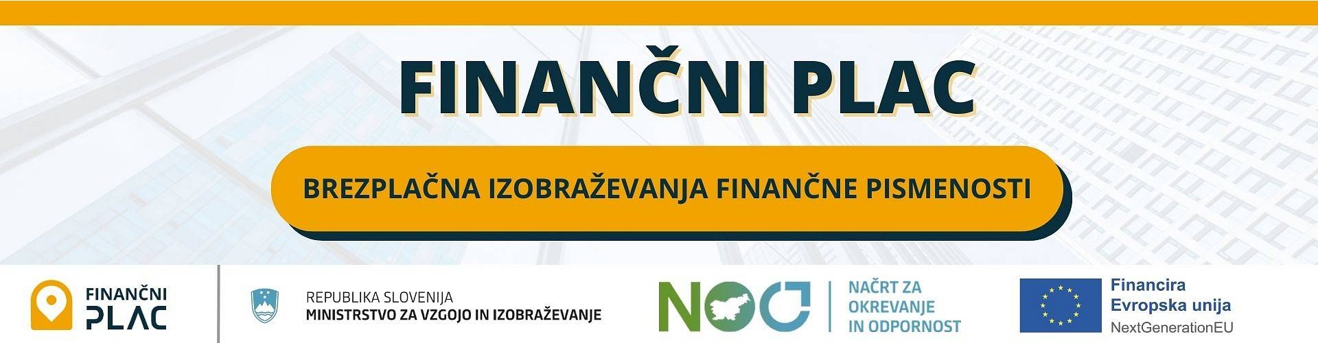 Finančni Plac - brezplačna izobraževanja finančne pismenosti